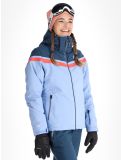 Thumbnail Dare2b, Flurry ski jacket women Hydrangea Blue / Red Sky blue, red 