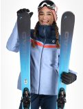 Thumbnail Dare2b, Flurry ski jacket women Hydrangea Blue / Red Sky blue, red 