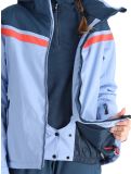 Thumbnail Dare2b, Flurry ski jacket women Hydrangea Blue / Red Sky blue, red 