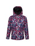 Thumbnail Dare2b, Girls Verdict ski jacket kids virtual floral print pink 