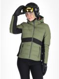 Thumbnail Dare2b, Glacial ski jacket women Olivine Green / Black black, green 