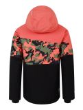 Thumbnail Dare2b, Humour III ski jacket kids Orange Rust / Orange Rust Camo Print / Black black, orange 