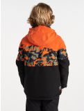 Thumbnail Dare2b, Humour III ski jacket kids Orange Rust / Orange Rust Camo Print / Black black, orange 