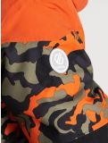 Thumbnail Dare2b, Humour III ski jacket kids Orange Rust / Orange Rust Camo Print / Black black, orange 