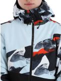 Thumbnail Dare2b, Ice ski jacket women Lichen Green Abstract Print / Quiet Blue blue, green 