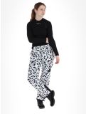 Thumbnail Dare2b, Ice ski pants women Black and White Graffiti Print black, white 