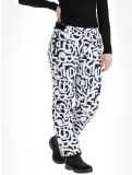 Thumbnail Dare2b, Ice ski pants women Black and White Graffiti Print black, white 