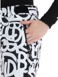 Thumbnail Dare2b, Ice ski pants women Black and White Graffiti Print black, white 