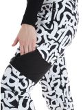 Thumbnail Dare2b, Ice ski pants women Black and White Graffiti Print black, white 