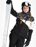 Thumbnail Dare2b, Ice III ski jacket women Black Distressed Dogtooth Print black, white 