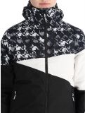 Thumbnail Dare2b, Ice III ski jacket women Black Distressed Dogtooth Print black, white 