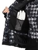 Thumbnail Dare2b, Ice III ski jacket women Black Distressed Dogtooth Print black, white 