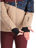 Thumbnail Dare2b, Ice III ski jacket women Fig / Cashmere beige, purple 