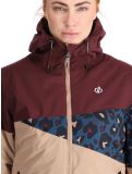 Thumbnail Dare2b, Ice III ski jacket women Fig / Cashmere beige, purple 