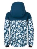 Thumbnail Dare2b, Liftie ski jacket kids Moonlight Denim / Moonlight Denim Daisy Print blue, white 