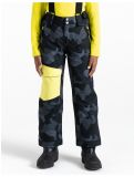 Thumbnail Dare2b, Pow ski pants kids Black Geo Camo Print black, grey 