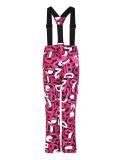 Thumbnail Dare2b, Pow ski pants kids Kids Ski Graffiti Print red 