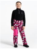 Thumbnail Dare2b, Pow ski pants kids Kids Ski Graffiti Print red 