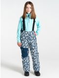 Thumbnail Dare2b, Pow ski pants kids Moonlight Denim Daisy Print blue 