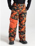 Thumbnail Dare2b, Pow ski pants kids Orange Rust Camo Print orange 