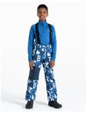 Thumbnail Dare2b, Pow ski pants kids Olympian Blue Graffiti Print blue 