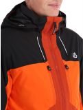 Thumbnail Dare2b, Slopeside ski jacket men PuffinOr / Blk black, orange 