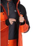 Thumbnail Dare2b, Slopeside ski jacket men PuffinOr / Blk black, orange 