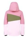 Thumbnail Dare2b, Steazy III ski jacket kids Dusty Rose / Olivine Green / Crystal Rose green, pink 