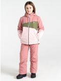 Thumbnail Dare2b, Steazy III ski jacket kids Dusty Rose / Olivine Green / Crystal Rose green, pink 