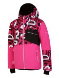 Thumbnail Dare2b, Traverse ski jacket kids Kids Ski Graffiti Print / Black pink 