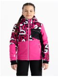 Thumbnail Dare2b, Traverse ski jacket kids Kids Ski Graffiti Print / Black pink 