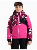 Thumbnail Dare2b, Traverse ski jacket kids Kids Ski Graffiti Print / Black pink 