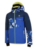 Thumbnail Dare2b, Traverse ski jacket kids Olympian Blue Graffiti Print / Moonlight Denim blue 