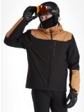 Thumbnail Degre7, Devol ski jacket men Terre black, brown 