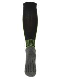 Thumbnail Deluni, Luca ski socks kids Black With Neon Green Lines black, green 