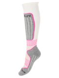 Thumbnail Deluni, Gaia 3 pair ski socks 3 pair unisex White With Lila Stripes white 