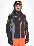 Thumbnail Deluni, Challenger 4 ski jacket men Black / Anthracite black, grey 