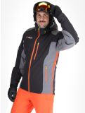 Thumbnail Deluni, Challenger 4 ski jacket men Black / Anthracite black, grey 