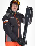 Thumbnail Deluni, Challenger 4 ski jacket men Black / Anthracite black, grey 