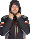 Thumbnail Deluni, Challenger 4 ski jacket men Black / Anthracite black, grey 