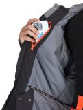 Thumbnail Deluni, Challenger 4 ski jacket men Black / Anthracite black, grey 