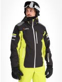 Thumbnail Deluni, Challenger 4 ski jacket men Black / Yellow Lime black, yellow 