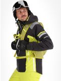 Thumbnail Deluni, Challenger 4 ski jacket men Black / Yellow Lime black, yellow 