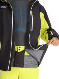 Thumbnail Deluni, Challenger 4 ski jacket men Black / Yellow Lime black, yellow 