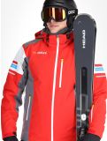 Thumbnail Deluni, Challenger 4 ski jacket men Red / Anthracite grey, red 