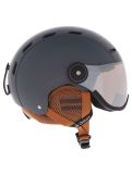 Thumbnail Deluni, Montano Pro 1 ski helmet with visor unisex Dark Grey grey 