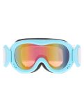 Thumbnail Demon, Snow 6 Mirror goggles kids Matt Light Blue - Orange Red Mirror blue 