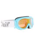 Thumbnail Demon, Snow 6 Mirror goggles kids Matt Light Blue - Orange Red Mirror blue 