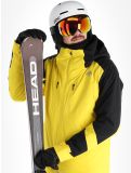 Thumbnail Descente, Chester ski jacket men Warbler Yellow black, yellow 