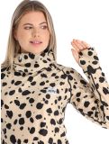 Thumbnail Eivy, Icecold Gaiter thermal shirt women Cheetah beige 